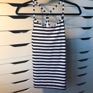 Target striped workout shirt